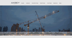Desktop Screenshot of akbey.com.tr